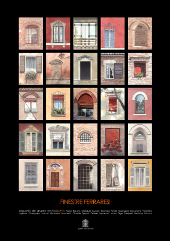Locandina finestre ferraresi