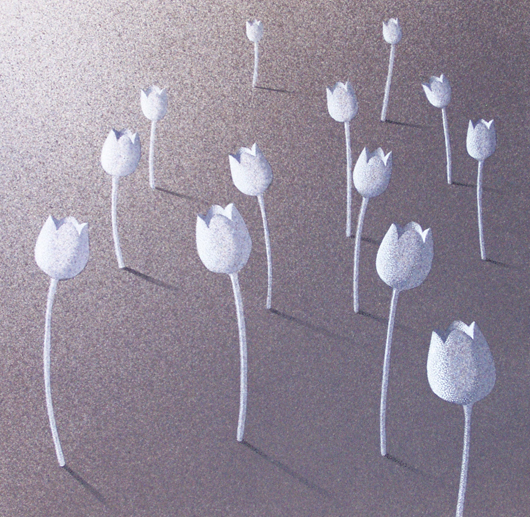 Sono sparsi, 2008, tecnica mista su carta, cm 30x30