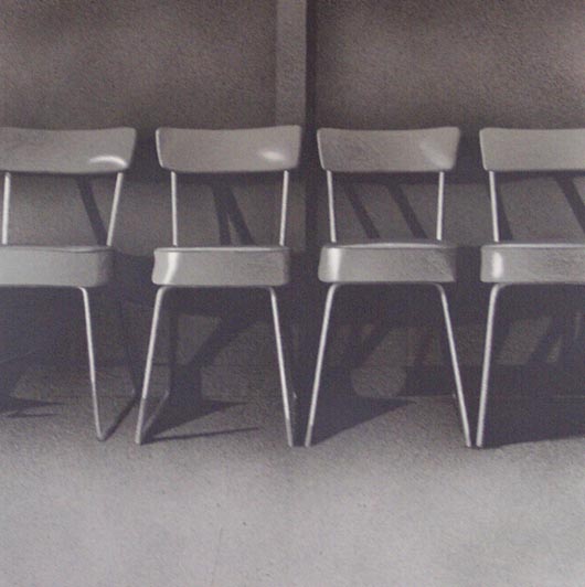 Quattro, 2002, tecnica mista su carta, cm 100x100