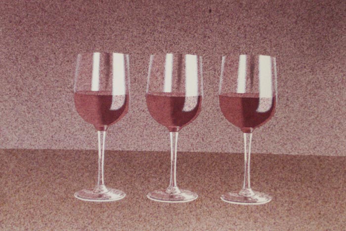 Calici, 2002, tecnica mista su carta, cm 31x51