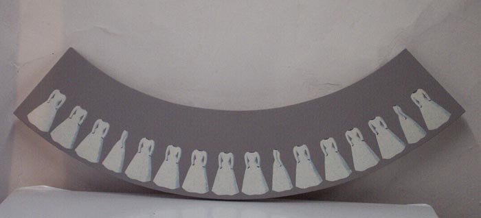 Debuttanti, 1996, tecnica mista su carta