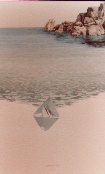 Lampedusa, 1986, acquerello, cm 20x35