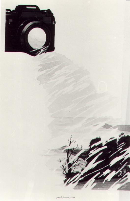 Foto 3, 1984, acquerello, cm 30x50