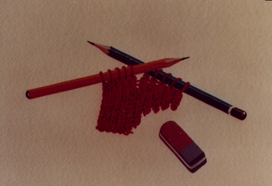 Si cancella, 1980, acquerello, cm 20x30