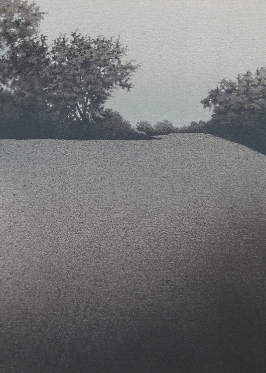 Maryon Park, 2012, tecnica mista su carta, 24x33 cm