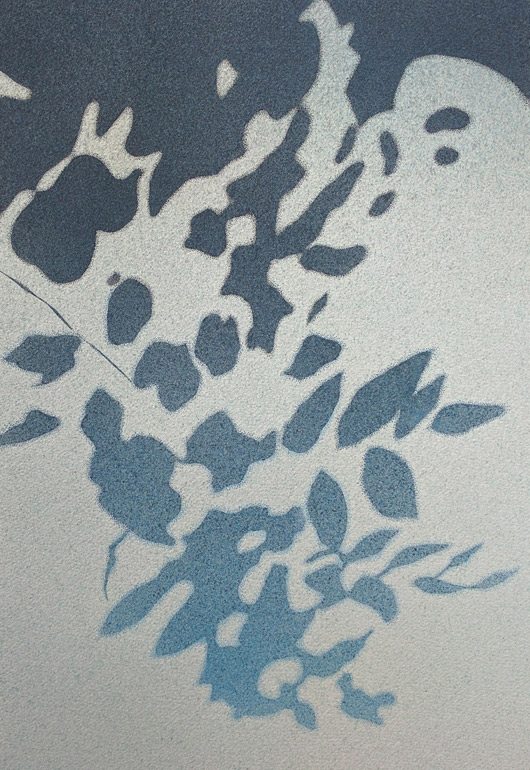 Sfumato, 2016, tecnica mista su carta, cm 35x50